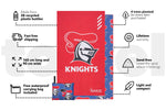 Knights - NRL Recycled Sand Free Beach Towel preview #3
