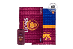 Brisbane Lions - AFL Sustainable Down Puffy Blanket preview #1