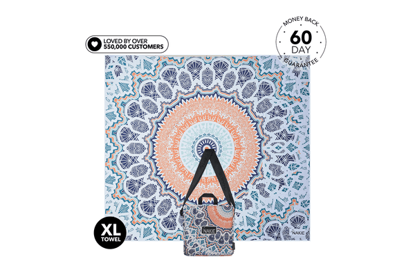 XL Sound of Summer - Serviette de plage double recyclée sans sable
