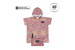 Rosy Tides - Kids Hooded Towel Recycled Sand Free preview #1