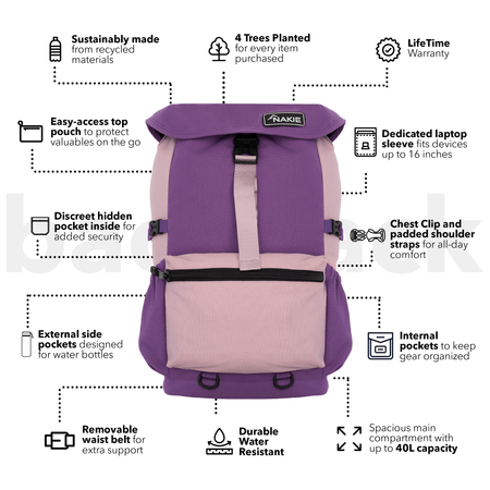Sac à dos pliable - 30L