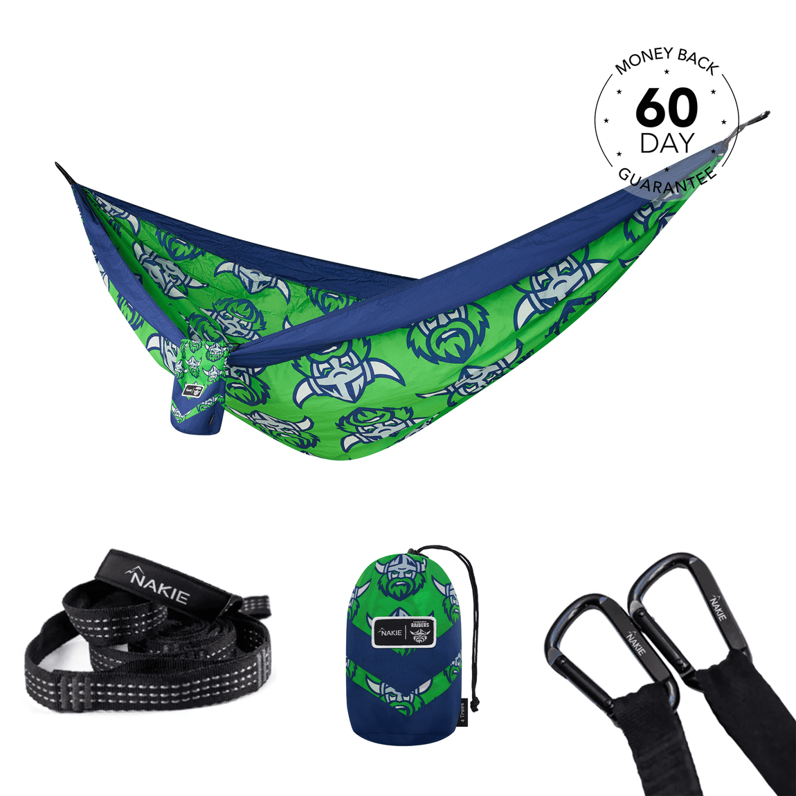 Mulberry Purple - Recycelte Hängematte mit Riemen