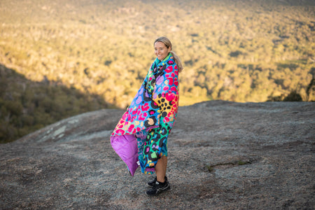 Nachhaltige Daunen - Puffy Blanket × 2 - Pärchen-Kombi