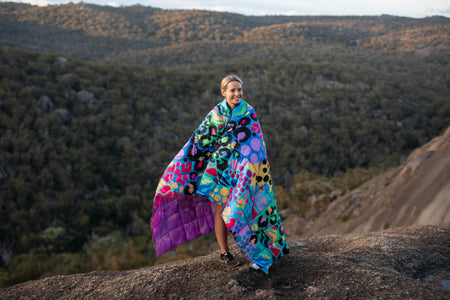 Nachhaltige Daunen - Puffy Blanket × 2 - Pärchen-Kombi