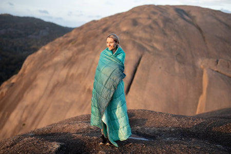 Nachhaltige Daunen - Puffy Blanket × 2 - Pärchen-Kombi