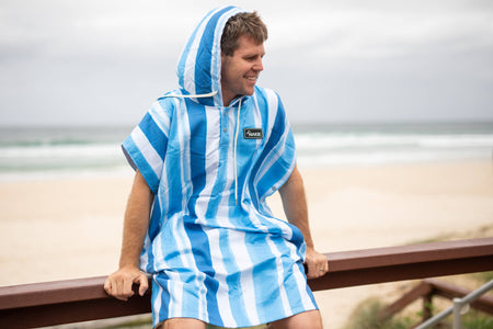 Ocean Breeze - Hooded Towel Recycled Sand Free