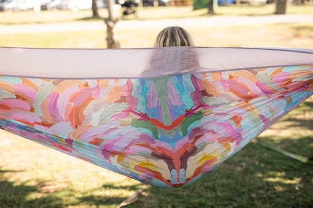 Erin Reinboth - Recycled Hammock with Straps