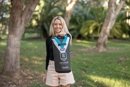 Port Adelaide Power - AFL Sustainable Down Puffy Blanket