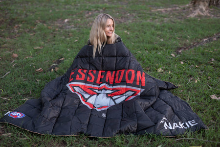 Essendon Bombers - AFL Sustainable Down Puffy Blanket