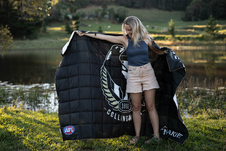 Magie sous-marine - Serviette de plage recyclée sans sable