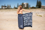 Magie sous-marine - Serviette de plage recyclée sans sable preview #8