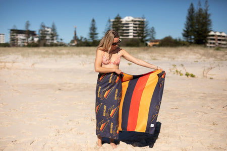 Adelaide Crows - AFL Recycled Sand Free Beach Towel