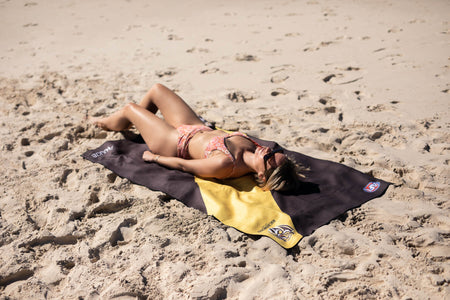 Richmond Tigers - AFL Recycled Sand Free Beach Towel