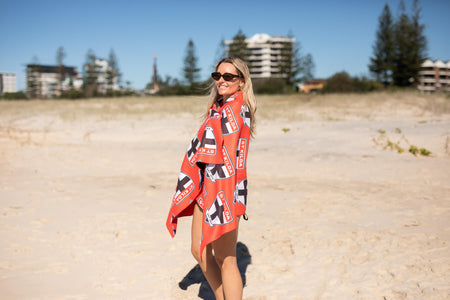 St Kilda Saints - AFL Recycled Sand Free Beach Towel