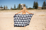 Magie sous-marine - Serviette de plage recyclée sans sable preview #6