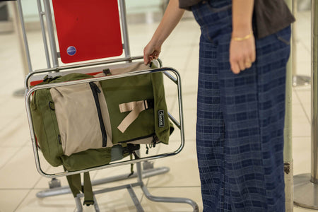 Olive Green - Recycled Travel Backpack