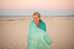 Horizon Green - Sustainable Down Puffy Blanket preview #5