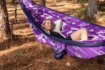 Mulberry Purple - Hamac recyclé avec sangles preview #2