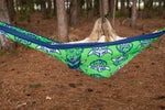 Mulberry Purple - Recycelte Hängematte mit Riemen preview #6
