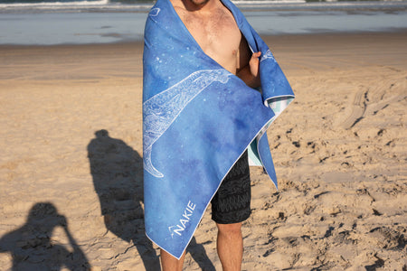 Underwater Magic - Recycled Sand Free Beach Towel