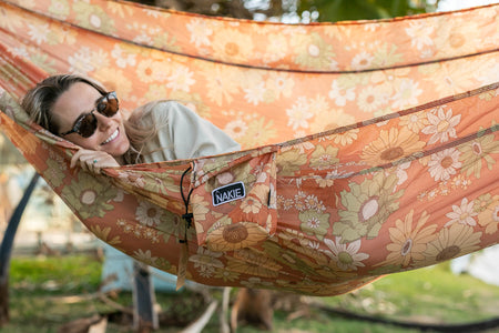 Recycled Hammock with Straps - All Colours