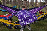 Mulberry Purple - Hamac recyclé avec sangles preview #4