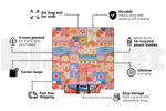 Kasey Rainbow – Recycelte Picknickdecke preview #3