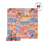Retro Shores - Recycled Picnic Blanket