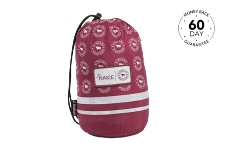 Mulberry Purple - Recycelte Hängematte mit Riemen