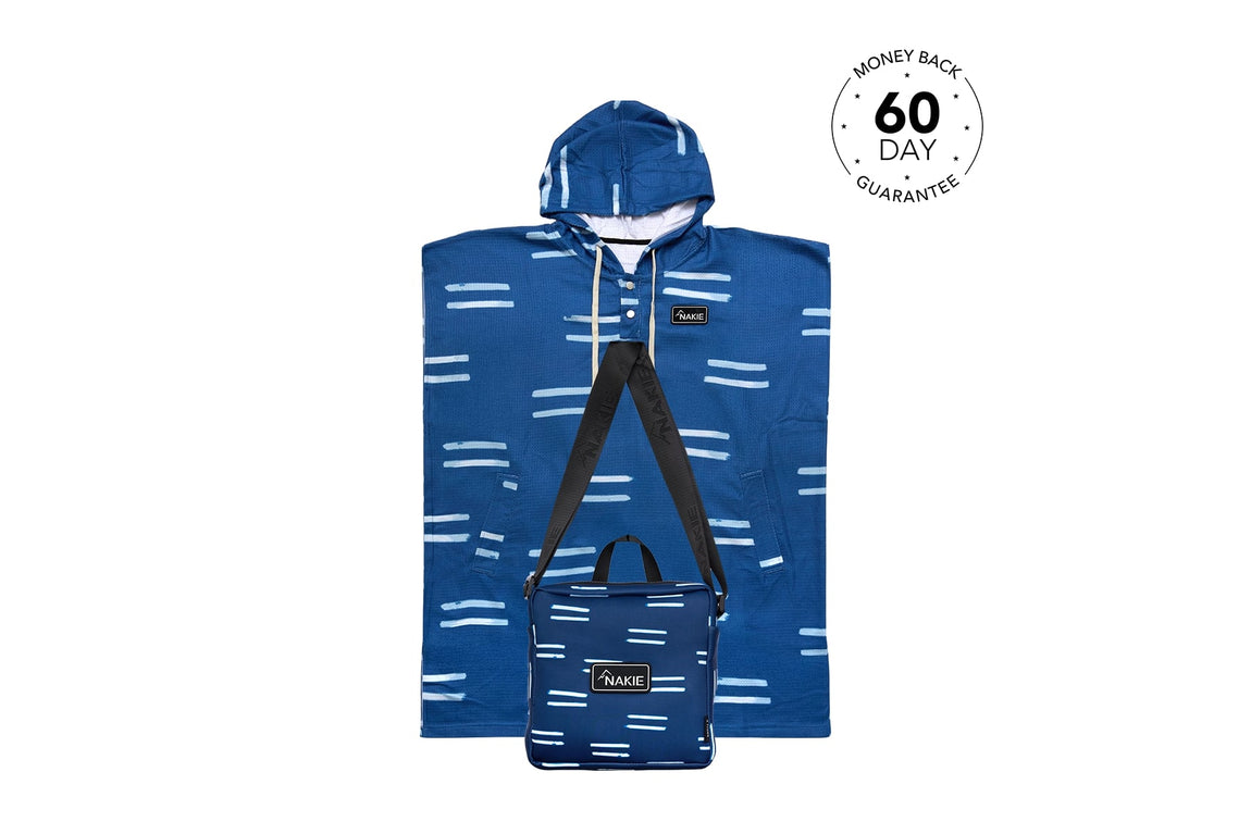 Salty Waves - Hooded Towel Recycled Sand Free