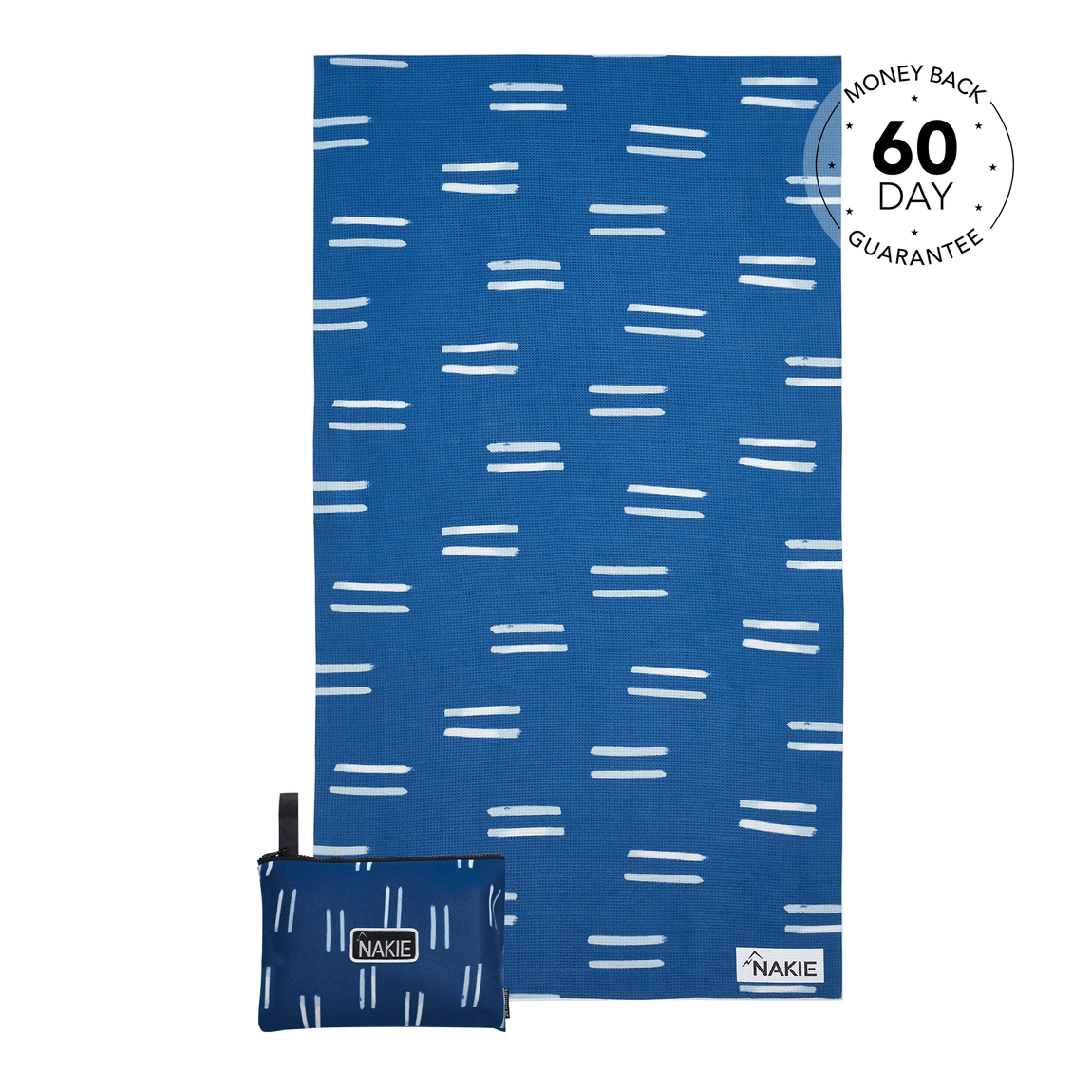 Salty Waves – recyceltes, sandfreies Strandtuch
