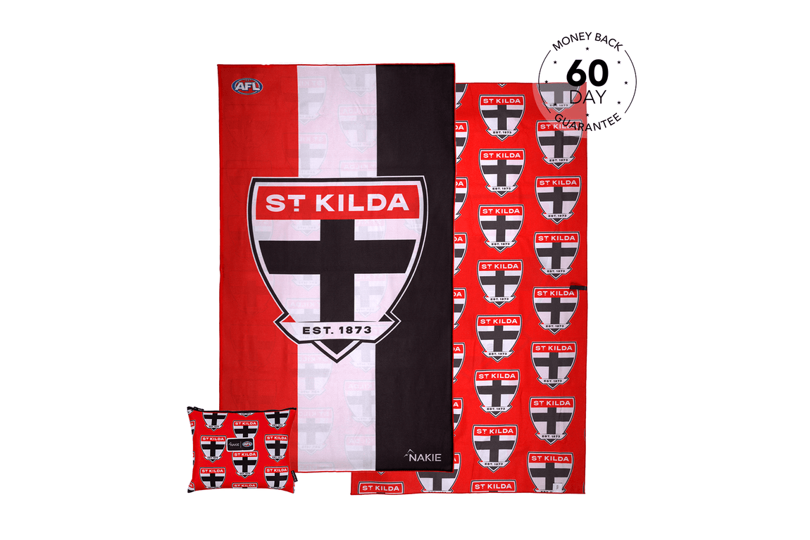 St Kilda Saints - AFL Recycled Sand Free Beach Towel