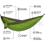 Forest Green - Recycled Hammock with Straps preview #4