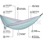 Twilight Blue - Recycled Hammock with Straps preview #4