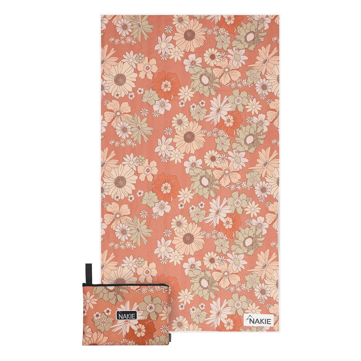 Wild Flower - Recyceltes, sandfreies Strandtuch