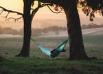 Sky Blue - Recycled Double Hammock with Straps - Nakie preview #8