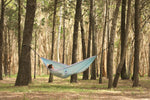 Twilight Blue - Recycled Double Hammock with Straps - Nakie preview #10