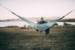 Twilight Blue - Recycled Double Hammock with Straps - Nakie preview #11