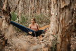 River Blue - Recycled Double Hammock with Straps - Nakie preview #8