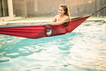 Merlot Red - Recycled Double Hammock with Straps - Nakie preview #7