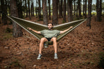 Olive Green - Recycled Hammock with Straps preview #7