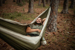 Olive Green - Recycled Hammock with Straps preview #2