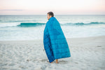 Mountain Blue - Sustainable Down Puffy Blanket preview #10